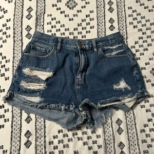 KanCan Distressed Denim Shorts!!